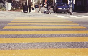 Hit on Crosswalk