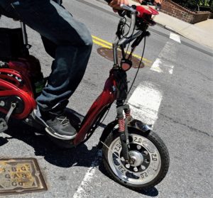 Electric Scooter Accident