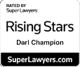 Rising Stars SuperLawyers badge