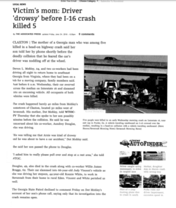 driver drowsy before i-16 crash killed 5