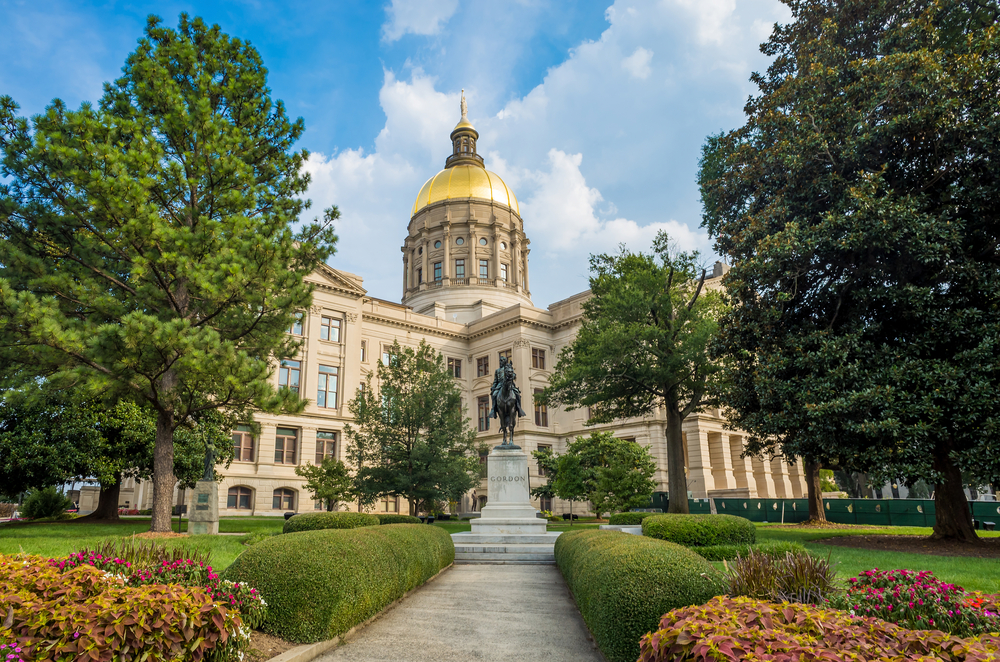 georgia state capitol building in atlanta
